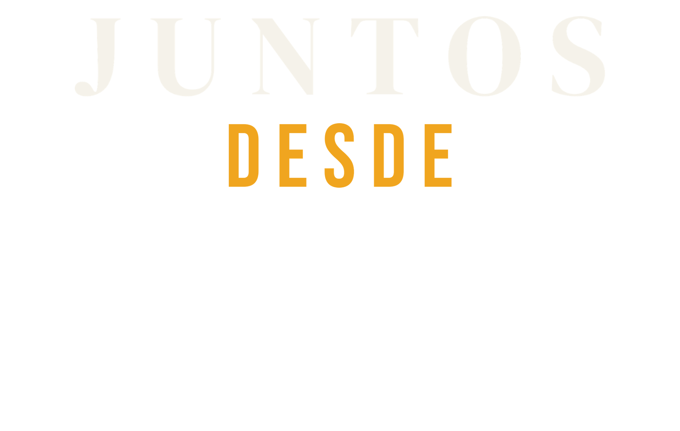 Juntos Desde (peça escura)
