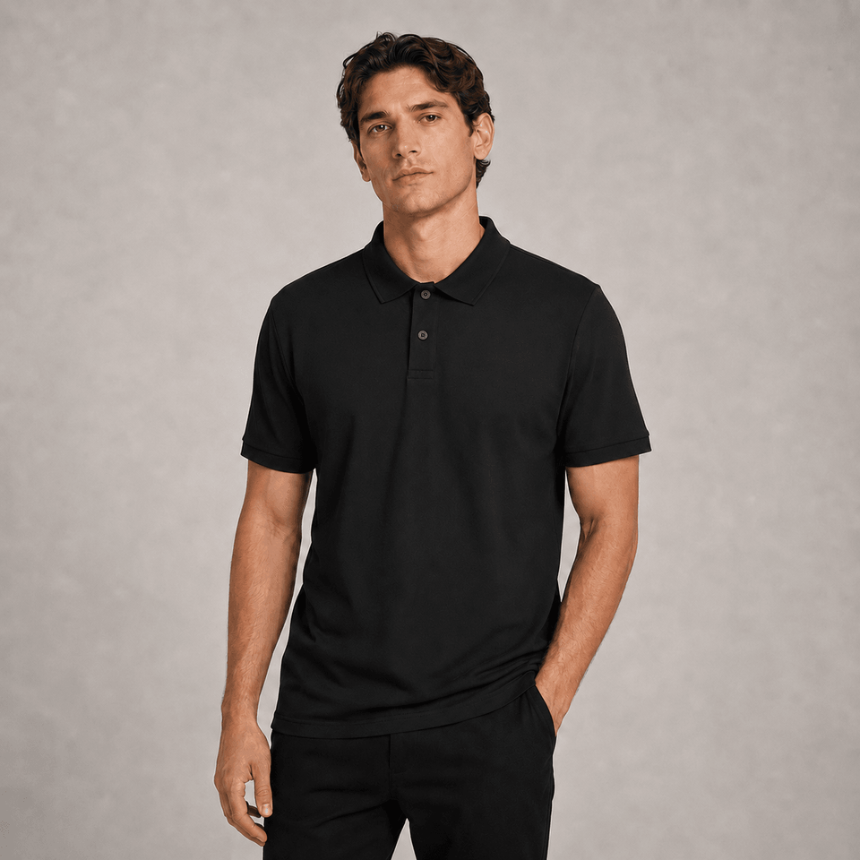Camisa Polo lisa