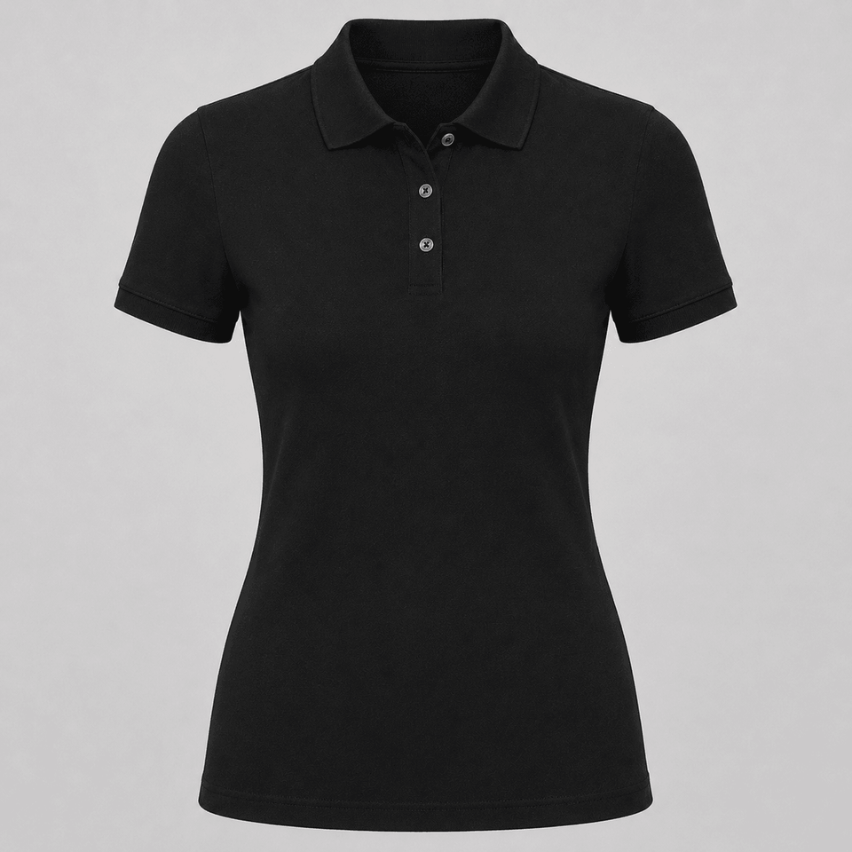 Camisa Polo Feminina lisa
